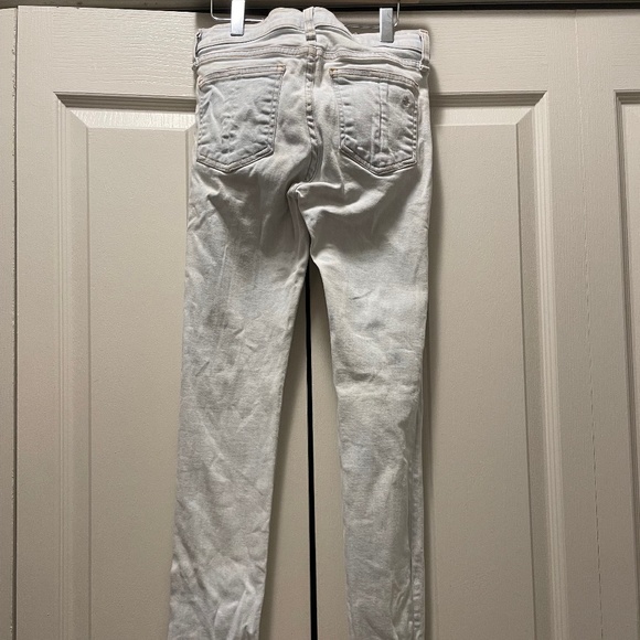 Rag & Bone Light Wash Skinny Jean - Picture 4 of 6